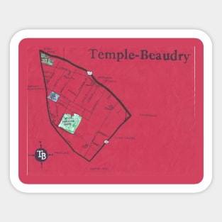 Temple-Beaudry Sticker